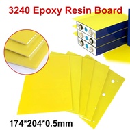 DIY Lifepo4 3240 Papan epoksi 1/3/7/14/20pcs Papan Resin Penebat 203*172*0.5mm for 3.2V 280Ah 314Ah 