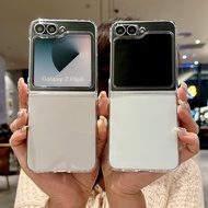 Ốp trong suốt dẻo và cứng Samsung Galaxy Z Flip6 Flip5 Flip4 Flip3 Z Flip 6 5G Z Flip 3 Z Flip 5 5G