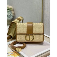 DIOR Men's Bag or??~Braided Men's Bag 0r 30 Montaigne??Monten Bag Raffia Flap Bag Simple C and D Loc
