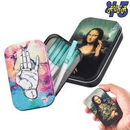 KOTAK ROKOK KEREN BERKARAKTER MONALISA DAN SMOKER TEMPAT ROKO KEREN BUNGKUS ROKOKK KEREN ISI WADAH R