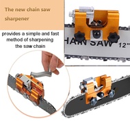 Woodworking Chainsaw Sharpener Jig Manual Chainsaw Chain Sharpening for Most Chain Saw Electric Saw Precision Pooning Lu