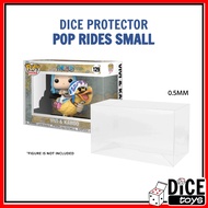 DICE Protector - Funko Pop Rides Small Protector 0.5mm Hard PET Plastic Funko Pop Display