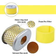 2 Pcs 17210-ZE1-505 Air Filter,Replace For Honda GX160 GX200 GX140 Engine 17210-ZE1-822 Air Cleaner,