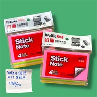 (1PC) WALITO 4 COLOR NOTE STICK WLT-8824