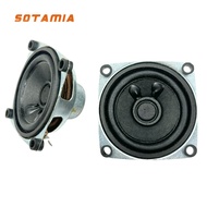 SOTAMIA 2Pcs 2 Inch Overweight Subwoofer 4 Ohm 5W Anti-magnetic Smart Music Speaker DIY Full Range P
