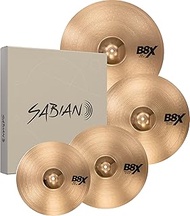 Sabian B8X Performance Set Cymbal Pack, inch (45003XG)