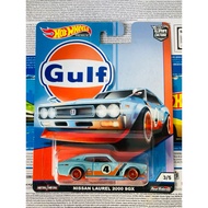 Hot Wheels Nissan Laurel 2000 Sgx Gulf Premium Car Culture Not Skyline Lancer Ek9 Eg Datsun Vw