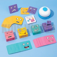 Face Change Rubik's Cube Change Expression Emoji Match Game For Kids Mainan Mengubah Emoji Bentu Muk