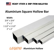 Aluminium Square Hollow Bar Segi Empat Hollow NA 3/4" / 1" / 1 1/2" / 2" 四方通 DIY Home Improvement
