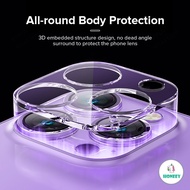 Tempered Glass Lens Protector Compatible for iPhone 15 Pro Max 11 14 12 13 Pro Max XR X XS XS MAX 7 8 Plus 14 15 Plus Clear Screen Protector 3D Camera Film Full Cover Accessories