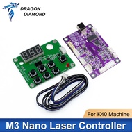 M2 Upgrade M3 K40 Series LIHUIYU Nano Laser Controller Mother Main Board Control Panel Dongle USB Sy