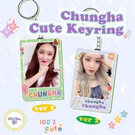 GANTUNGAN CHUNGHA CLEAR KEYRING KEYCHAINKeychain