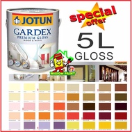 5L Jotun Paint Gardex Premium ( Gloss ) Cat Minyak / Cat Besi / Cat Kayu / Cat Kilat Jotun Gardex Pr