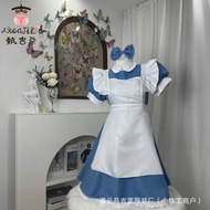 Yoshiri Halloween Alice in Wonderland cosplay cosplay Costume Alice Maid Costume Dress