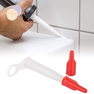 MOSSMEMA 10/20Pcs Caulk Cap, Caulk Saving Soft and Hard Caulking Nozzle Extension, Tube with Cover S