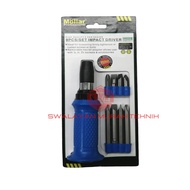 MOLLAR G20 Obeng Ketok Set 9pcs Impact Screw Driver Screwdriver