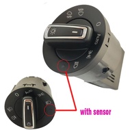 Car Headlight Fog Lamp Switch Headlamp Switch Car Accessorie For VW Golf MK5 MK6 MK7 VII