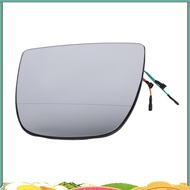 lenachristy Rear View Mirror Side Mirror Glass Heated + Adjustment for  X5 E70 2007-2013 X6 E71 E72 