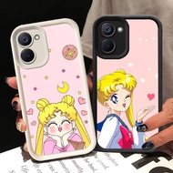A-34 Sailor Moon Case for VIVO Y28S Y18S Y28 Y36 Y27S Y27 Y18E Y18i Y18 5G Black White