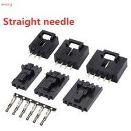 MERY 5Sets Pin Header Housing, Straight Pin Right Angle Dupont Connector Kit,  Single Row Good Condu