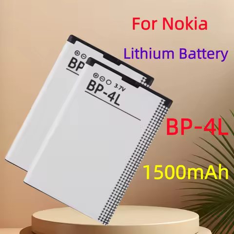 1500mAh BP-4L BP 4L Replacement Li-ion Lithium Battery or Charger For Nokia N97 E72 E52 E6790 N9 E95