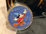 Disneyland 香港迪士尼mickey魔法師紀念幣 米奇金幣