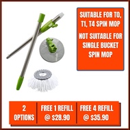 3M Spin Mop Replacement Mop Stick For 3M T0 T1 T4