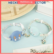 Silicone AirTag Cat Collar Reflective Pet Tracker Collar Dog Tracker with Bell for Cat Dog Night Wal