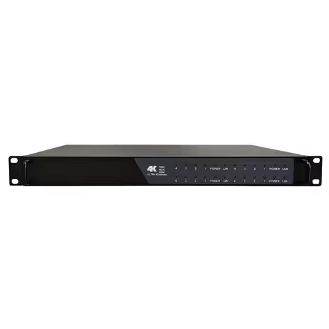 4 8 12 16 -Channel Audio/Video HD Encoder IPTV catv TV System HEVC H265 /H264 4k Live Streaming Plat