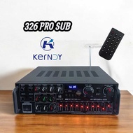 Bluetooth Amplifier EQ 5.3 Audio Karaoke Home Theater KERNDY AV-MP326BT PRO SUB