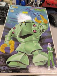Bandai Gundam 1/144 MSM-10 Zock 雙面蟹 模型 老模 舊模 紅標 不是HG MG EG RG PG