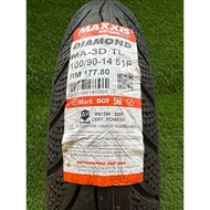 MAXXIS TYRE SCOOTER MA-3DN (Bunga Diamond) 100/90-14”