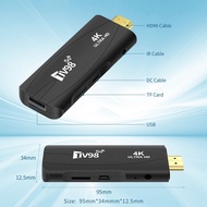 【Ready Stock】TV98 RK3228 4K TV Stick HD sharp picture quality fast streaming with TV Remote controls