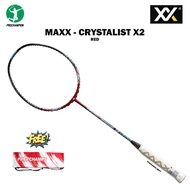 Original MAXX Crystalyst X2 Red Badminton Racket