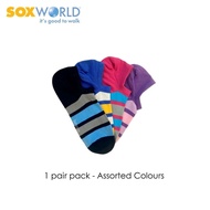 SOXWORLD Ladies Ankle Socks (1 Pair) 12-76320