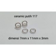 Bearing Zirconia MR 117 W3 7x11x3