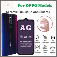 Ceramic Blueray Matte Oppo A17 A17K A76 A96 2022 Screen Protector