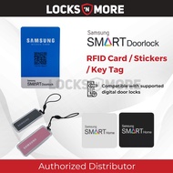 Samsung Digital Lock RFID Card / RFID Sticker / RFID Key Tag / Samsung card (RFID card for Smart Dig