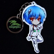 Gantungan Kunci Anime Rei Ayanami Neon Genesis Evangelion Chibi