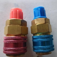 Quick coupler Adapter qc12 low high car ac Adapter R134a r134 set