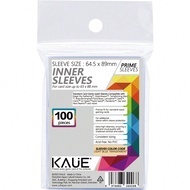 KAUE 100 Pcs Inner Sleeve 64.5mm X 89mm - For Card Sleeves, MTG Inner Sleeves, Paldean Fates, Lorcan