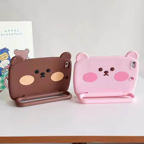 For Huawei MatePad SE 11 Air 11.5 S Honor Pad X9 X8A 11inch Tablet Case New 3D Cartoon Rilakkuma Bea
