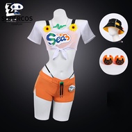 Zenless Zone Zero ZZZ Cos Belle Cosplay Swimsuit Costume for Summer Events Outfit