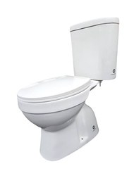 AKRON WCC-210S P-TRAP 2P TOILET 64X37X77.5CM WHITE