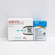 Jalur Penguji Glukosa Darah Yasi Kertas Ujian Glukosa Darah Kegunaan Rumah Yasi GLM-77 Kertas Ujian 