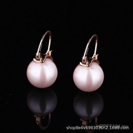 Sterling Silver Silver Silver Jewelry Same Style Popular News s925 Miss Pearl Earrings Pearl Live Pi