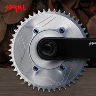 SPRILL Chainring 110bcd For Power Meter Spider 3mm Offset Aero For Shimano R2000 R3000 5800 6800 Col