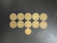 （63H年10枚大壹毫）香港硬幣英女王伊利沙伯二世 1963H年大一毫 Government of Hong Kong Coin Queen Elizabeth ll 1963H $0.1