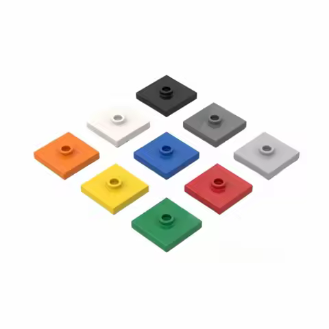 25pcs MOC compatible with 87580 board, 2 x 2 bricks, DIY building block particles, creative construc