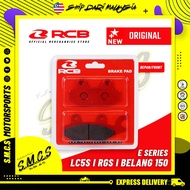 RCB Brake Pad (LC5S/BELANG150/RGS) Racing Boy Brake Pad E-Series FRONT DEPAN 100% ORIGINAL